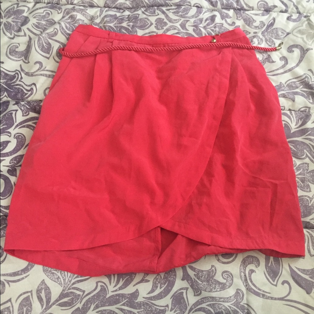 Pink skirt